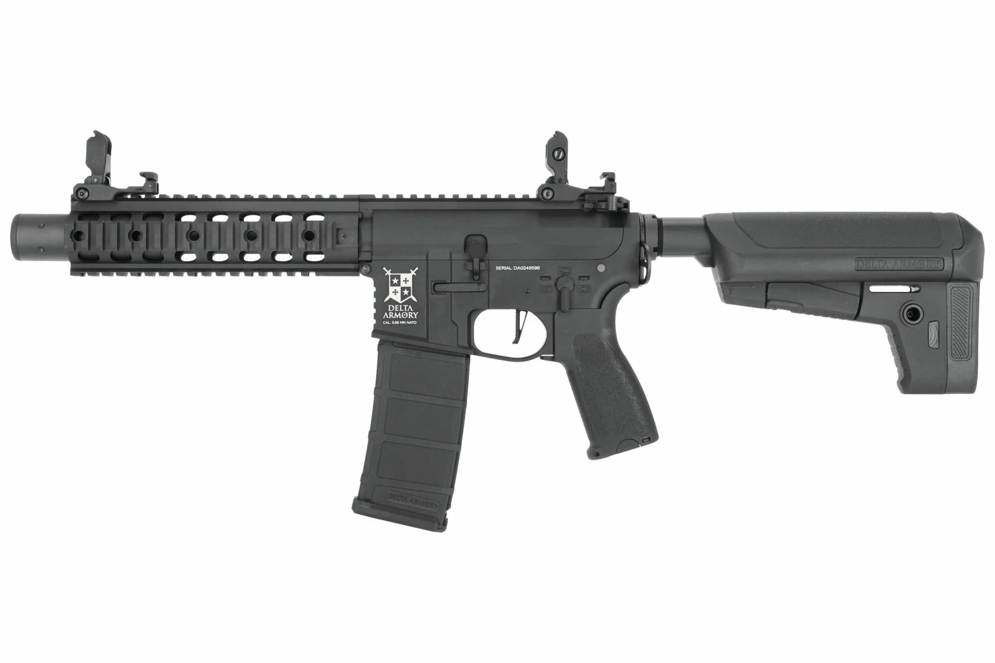 Réplica AR15 SilentOps 8" ALPHA Delta Armory AEG