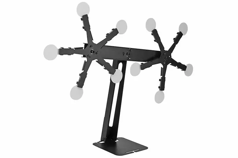 Gong Etoile WOSPORT soporte doble para diana de tiro