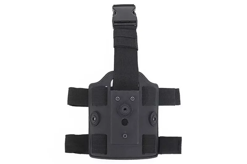 Placa de muslo negra compatible con Amomax / Cytac WOSPORT