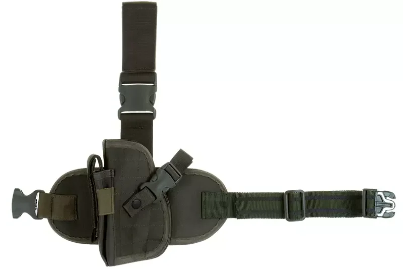 Funda de tela para zurdos Dropleg Ranger Green Invader Gear
