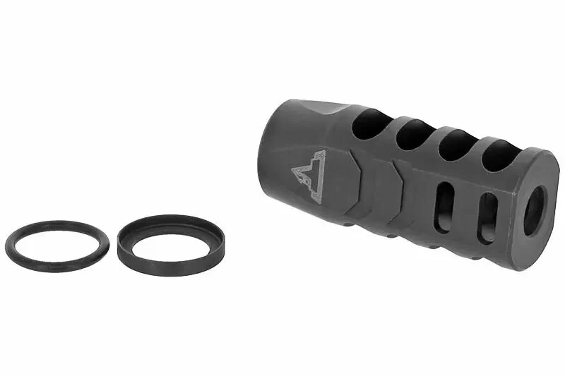 Compensador GM Interceptor AR15 TTI Negro 14mm CCW EMG