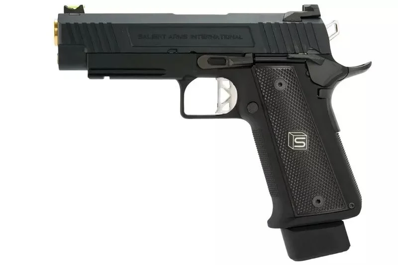 Hi-capa 4.3 Salient Arms 2011 DS Black EMG Full Auto (AW Custom) CO2