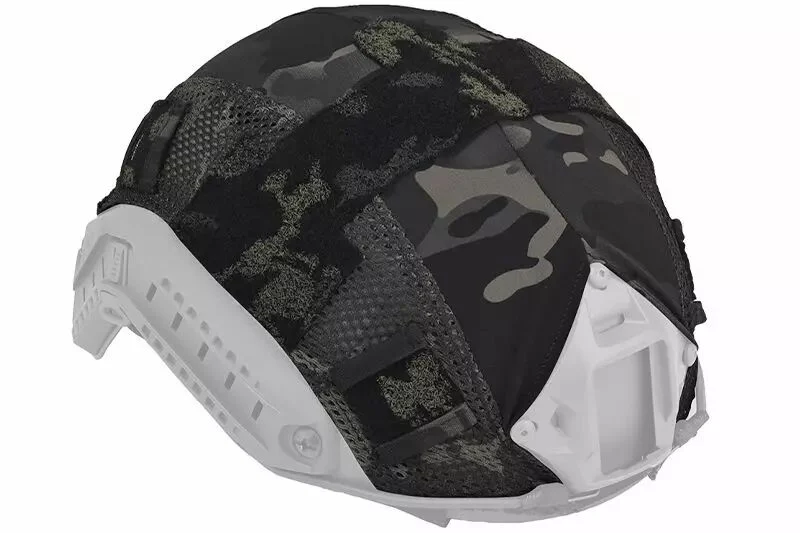 Multicam Negro cubierta de malla para casco FAST tamaño L/XL WOSPORT