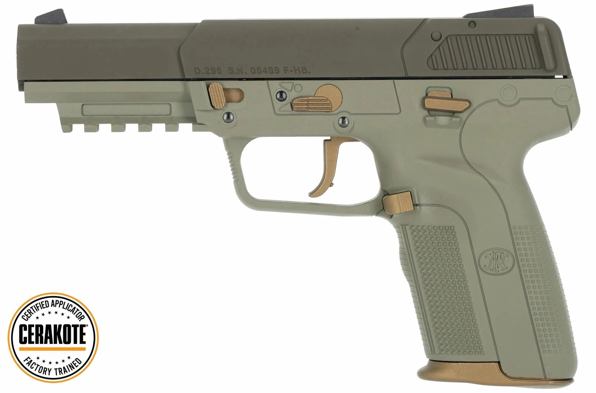 Réplica Five Seven OD/Verde Bosque Tokyo Marui Cerakote