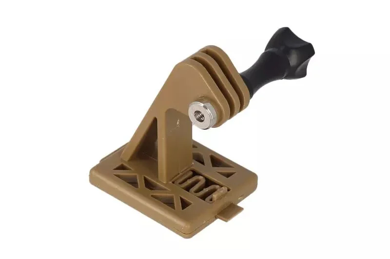 Soporte de casco bronceado para GoPro WOSPORT