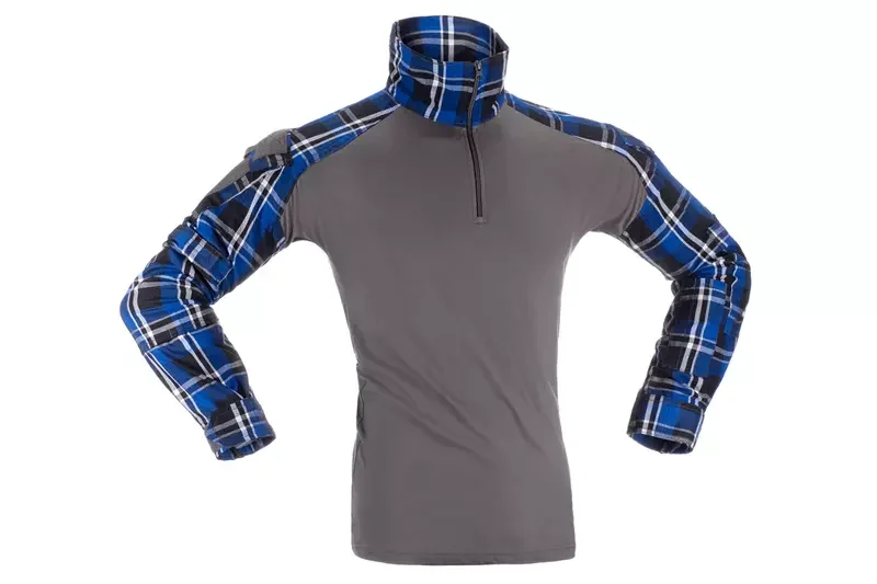 Camisa Combat Franela Azul INVADER GEAR