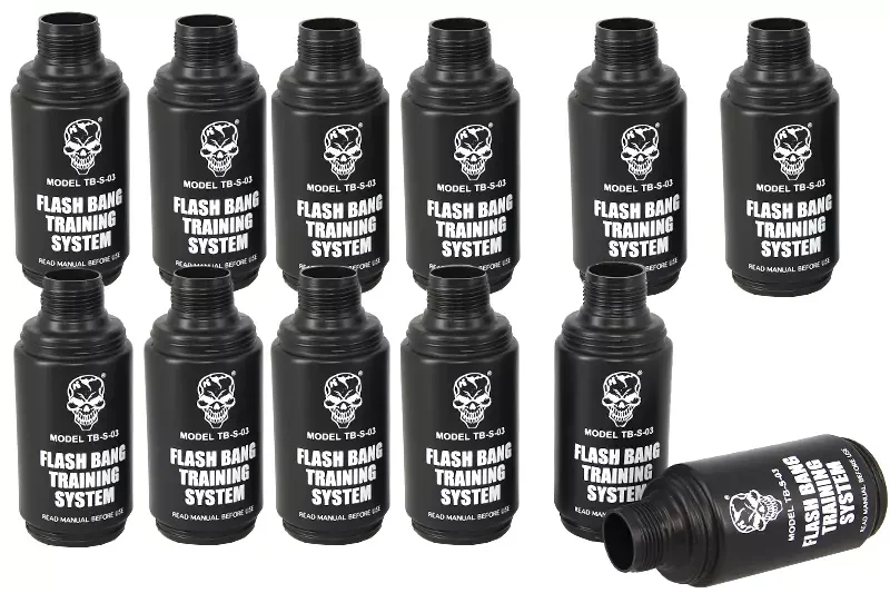 Cartuchos Flashbang para granada de CO2 x12 Thunder-B