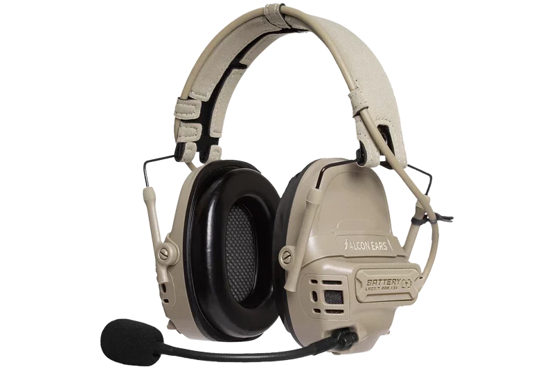 Auriculares tácticos de comunicaciones FCS Falcon Ears DE FMA