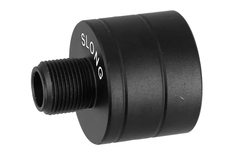 Adaptador silenciador 14mm CCW para MP9 KSC Slong
