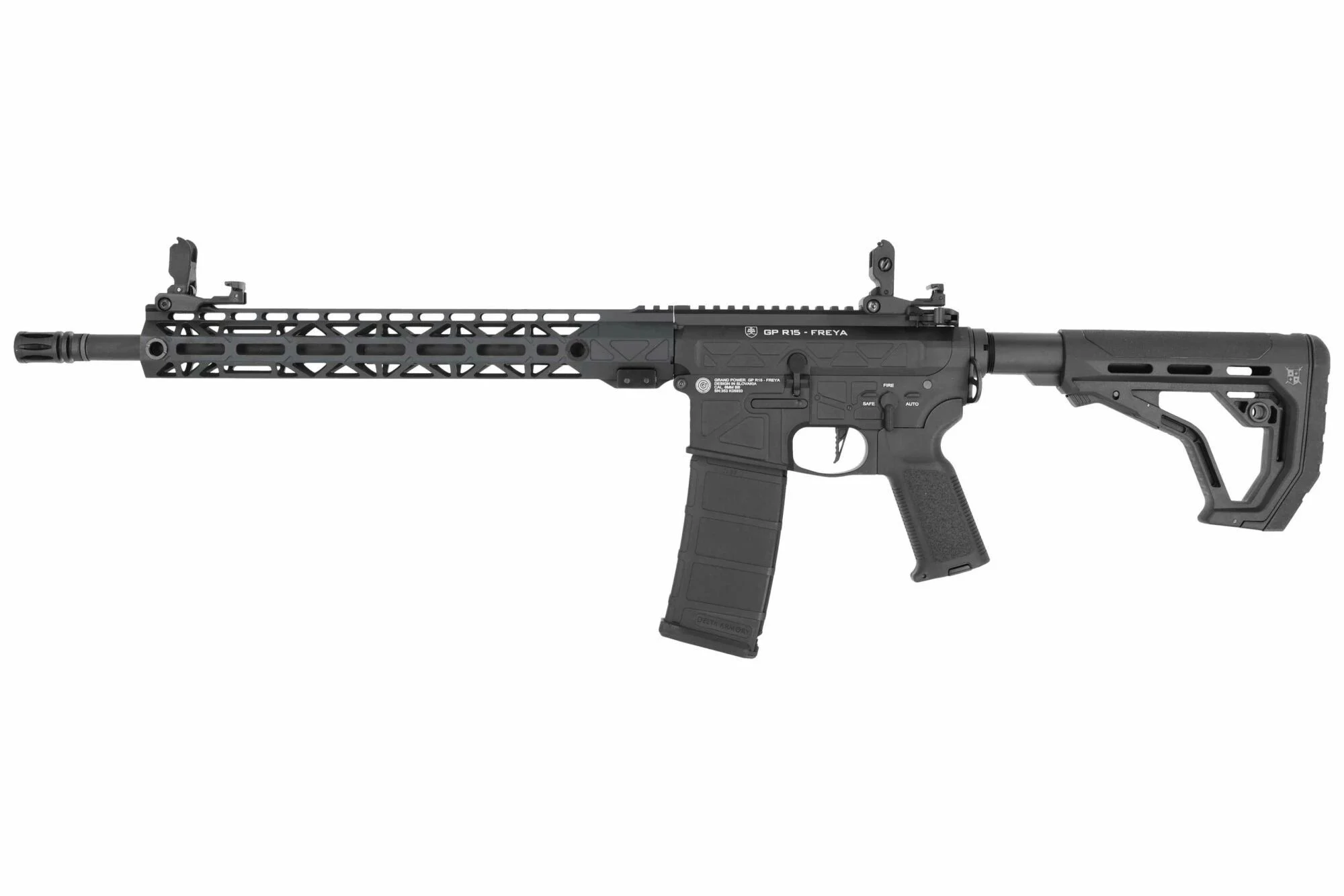 Réplica AEG Freya Gen.2 GP R15 M-LOK 14" CNC DELTA ARMORY