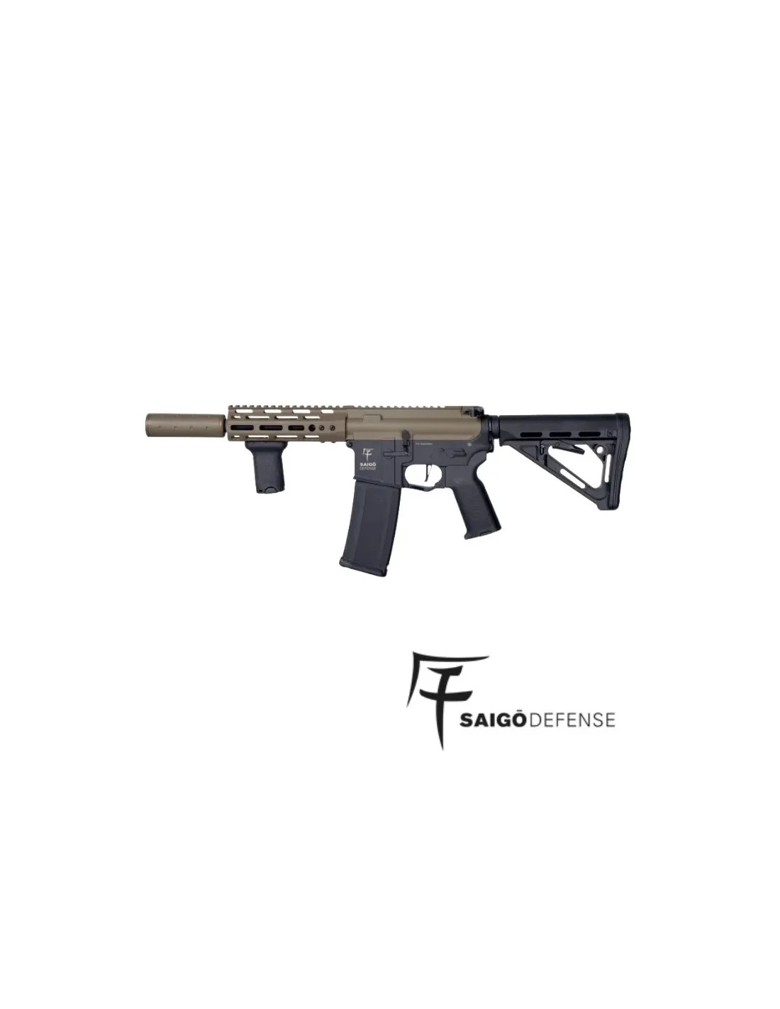 FUSIL AEG KENJI KENSEI SHORT TAN - SAIGO DEFENSE