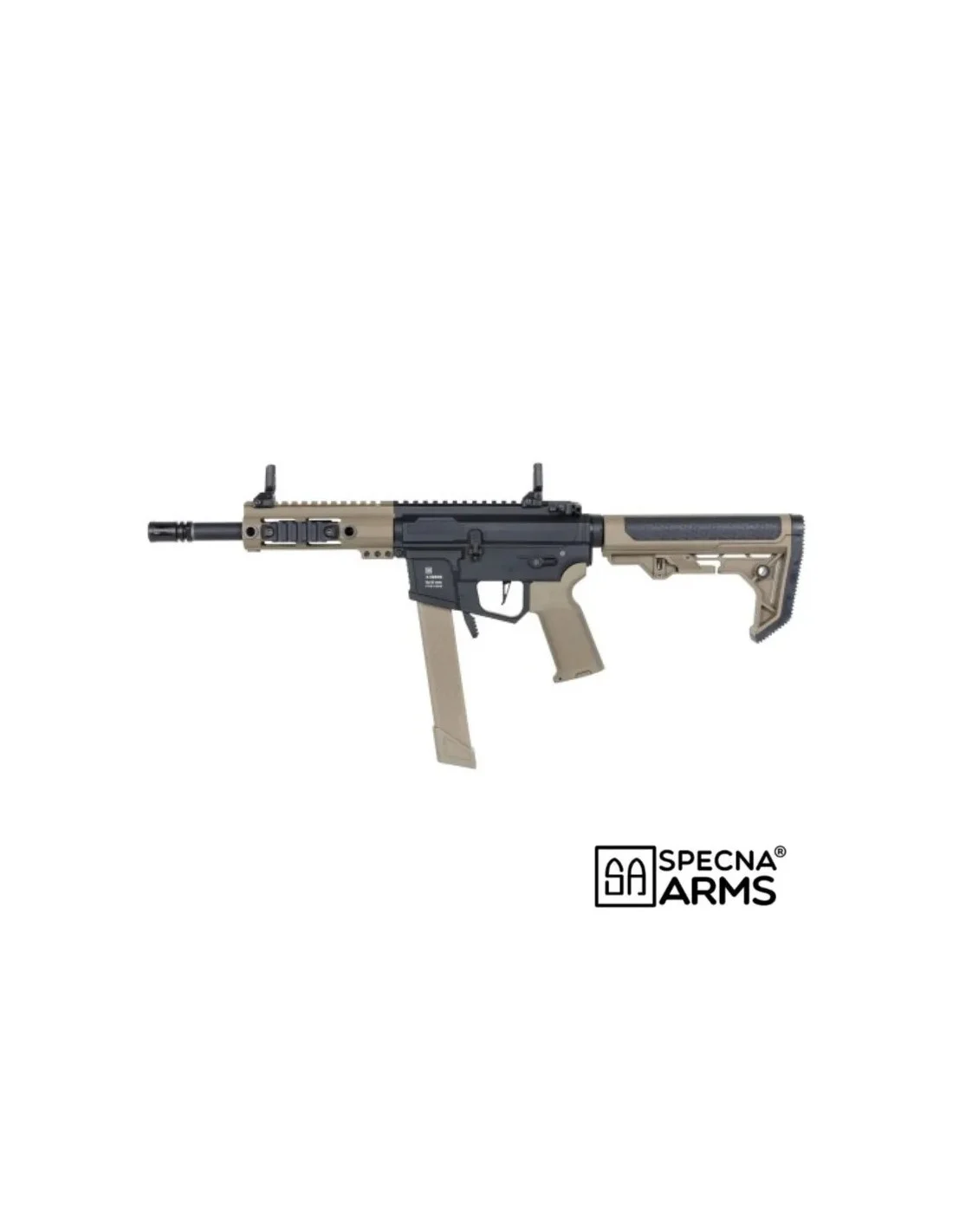 Fusil SA-FX01 FLEX Light Ops Stock HAL ETU GEN.2 Half-Tan- Specna Arms
