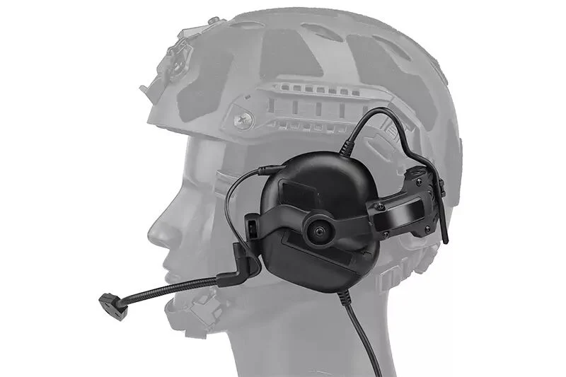 Casco Táctico GEN5 Auricular Negro WOSPORT
