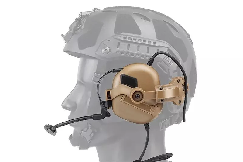 Casco táctico GEN5 Auricular Tan WOSPORT