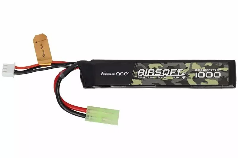 Batería Tamiya Gens Ace 7.4v 1000mAh LiPo stick