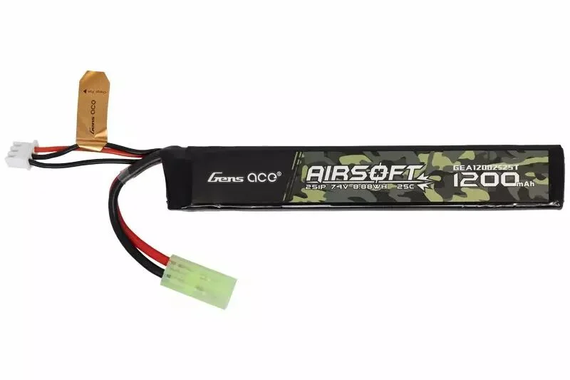 Batería LiPo stick 7.4v 1200mAh Tamiya Gens Ace