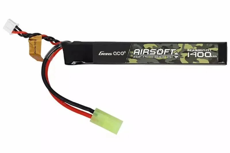 Batería LiPo stick 7.4v 1400mAh Tamiya Gens Ace