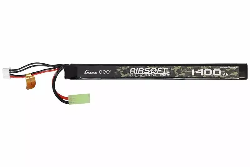 Batería LiPo stick AK 11.1v 1400mAh Tamiya Gens Ace