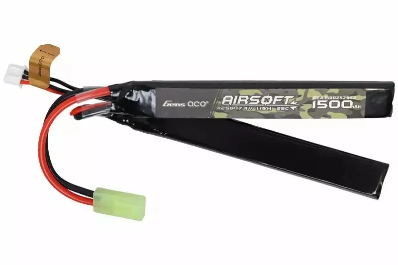 Batería LiPo doble stick Tamiya Gens Ace 7.4v 1500mAh