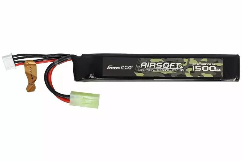 Batería LiPo stick 11.1v 1500mAh Tamiya Gens Ace