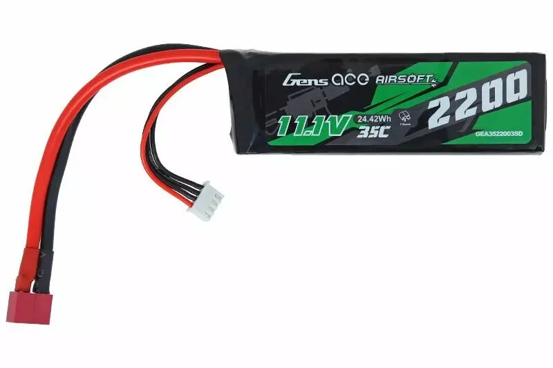 Batería LiPo 11.1v 2200mAh 35C Dean Gens Ace