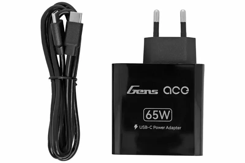 Cargador 65W USB-C EU Gens Ace
