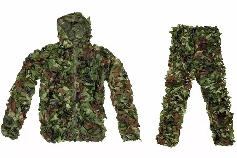 Conjunto de camuflaje Ghillie Suit madera GFC