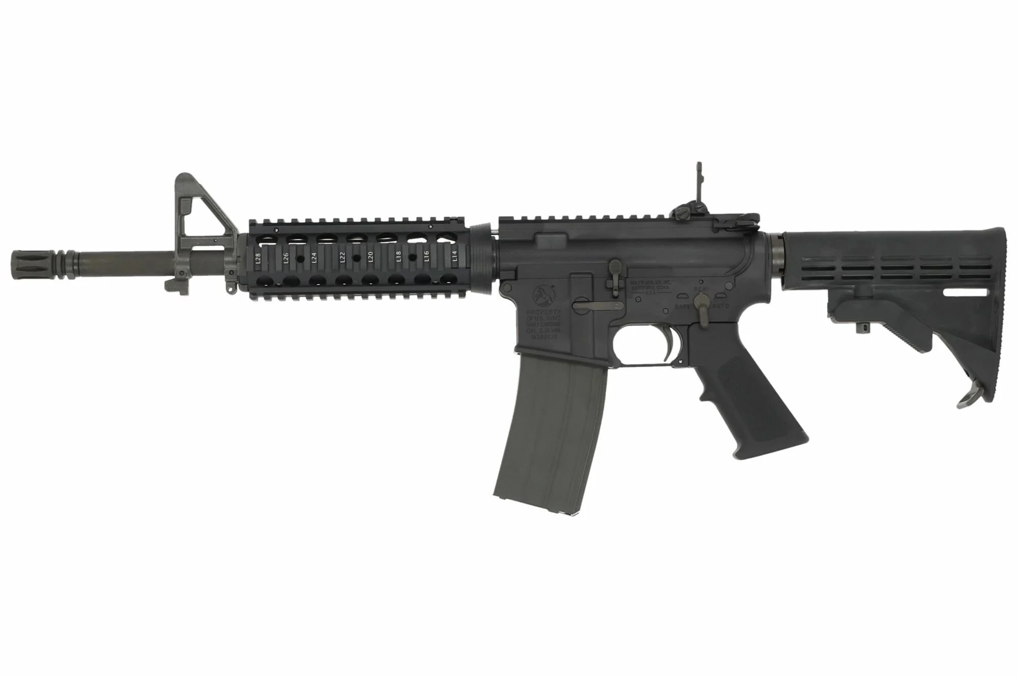 Réplica M4 COLT RAS 12.5" V3 GHK GBBR