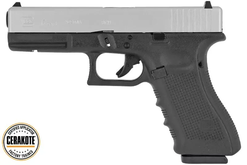 Glock 17 Gen4 VFC / UMAREX Gas Aluminio Satinado Cerakote