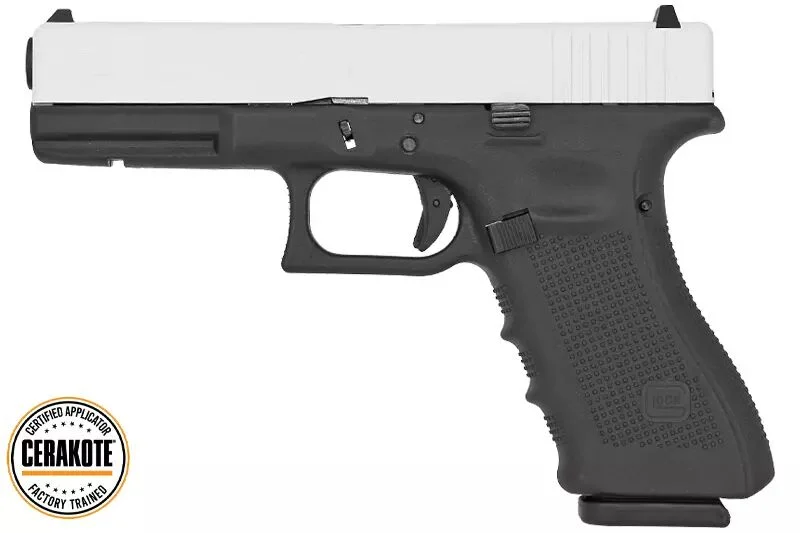 Glock 17 Gen4 VFC / UMAREX Gaz Blanco Cerakote