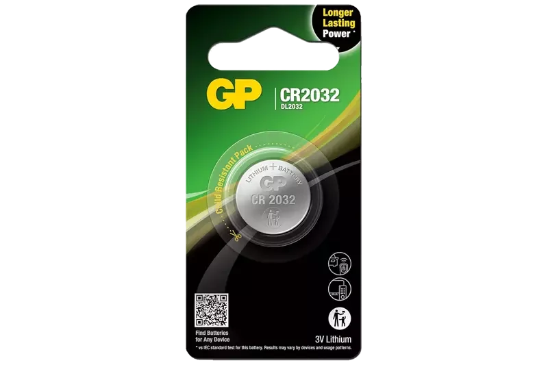 Pilas de litio CR2032 GP