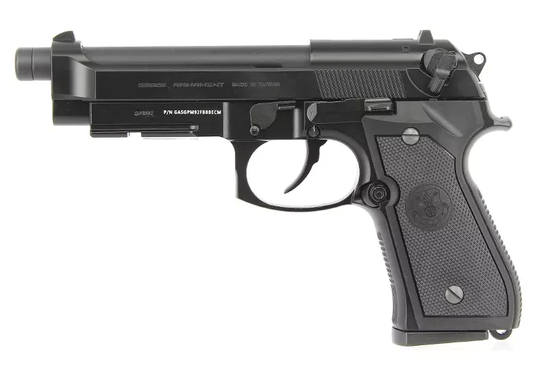 GPM92 Full Metal Black G&G Armament Gas