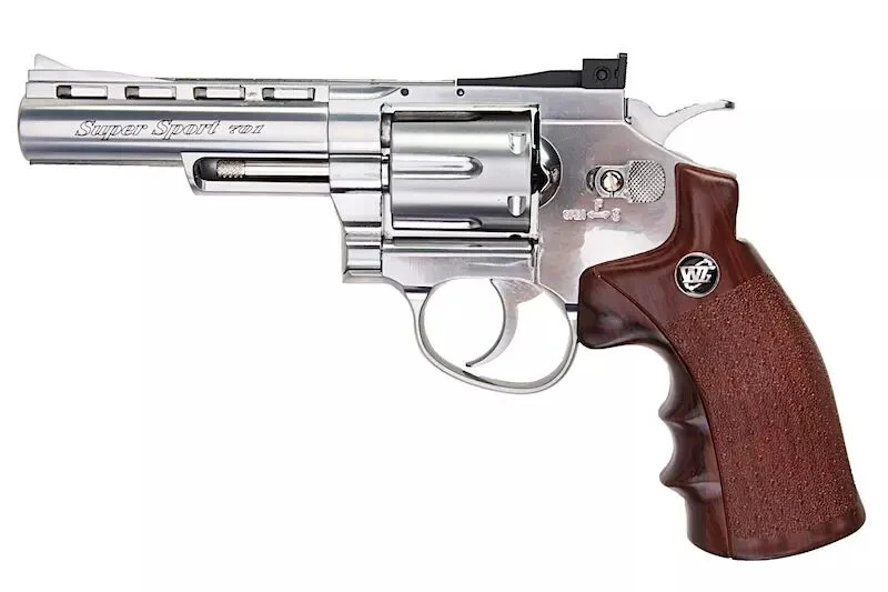 Revólver 701 4inch Silver Gun Heaven CO2