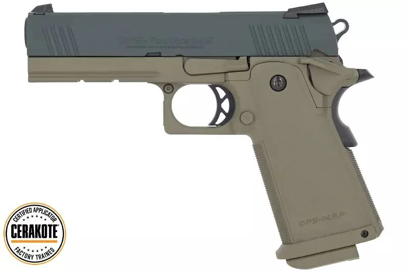 Hi-Capa 4.3 Gris/ FDE Tokyo Marui Gaz Cerakote