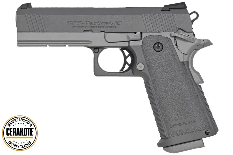 Hi-Capa 4.3 Tungsteno/Titanio Tokyo Marui Gaz Cerakote