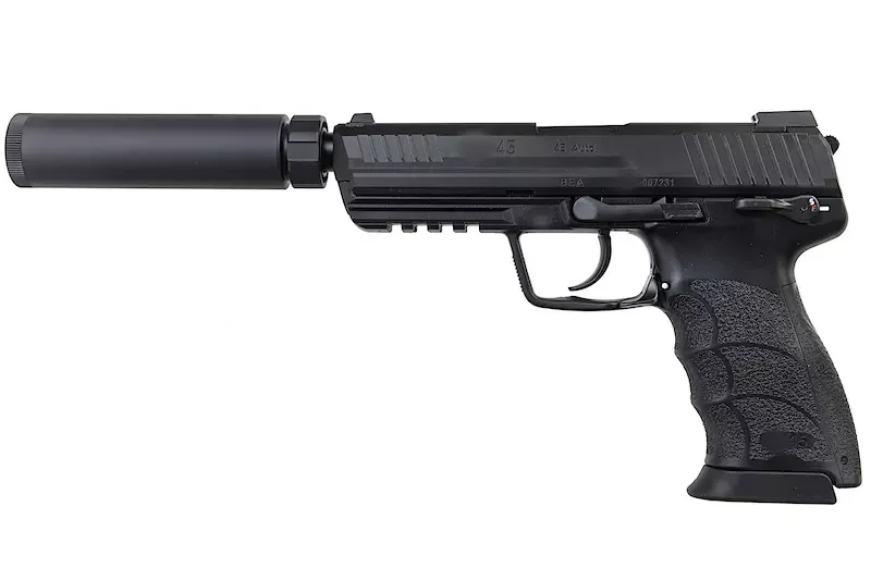 HK45 Tactical Negro Tokyo Marui Gas