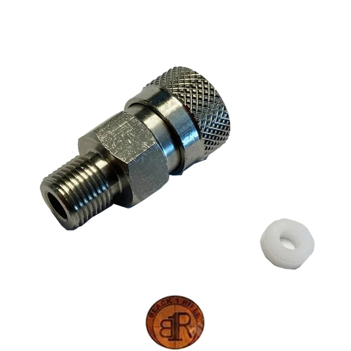 ACOPLADOR RÁPIDO HEMBRA 1/8 BSP ACOGEDOR MACHO (FE-FF-1 / 8GM)