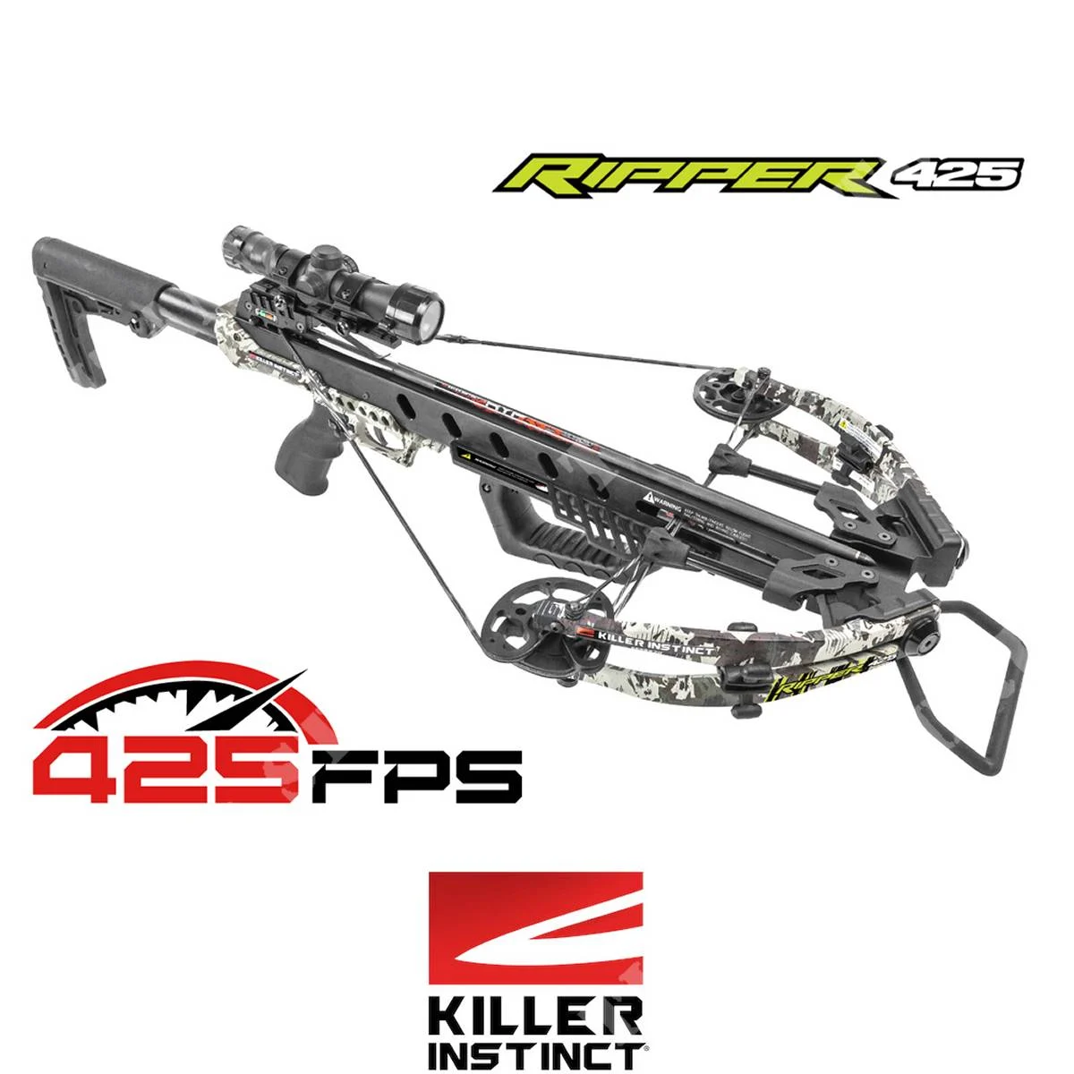 CROSSBOW RIPPER 425 FPS KILLER INSTINCT (1110)