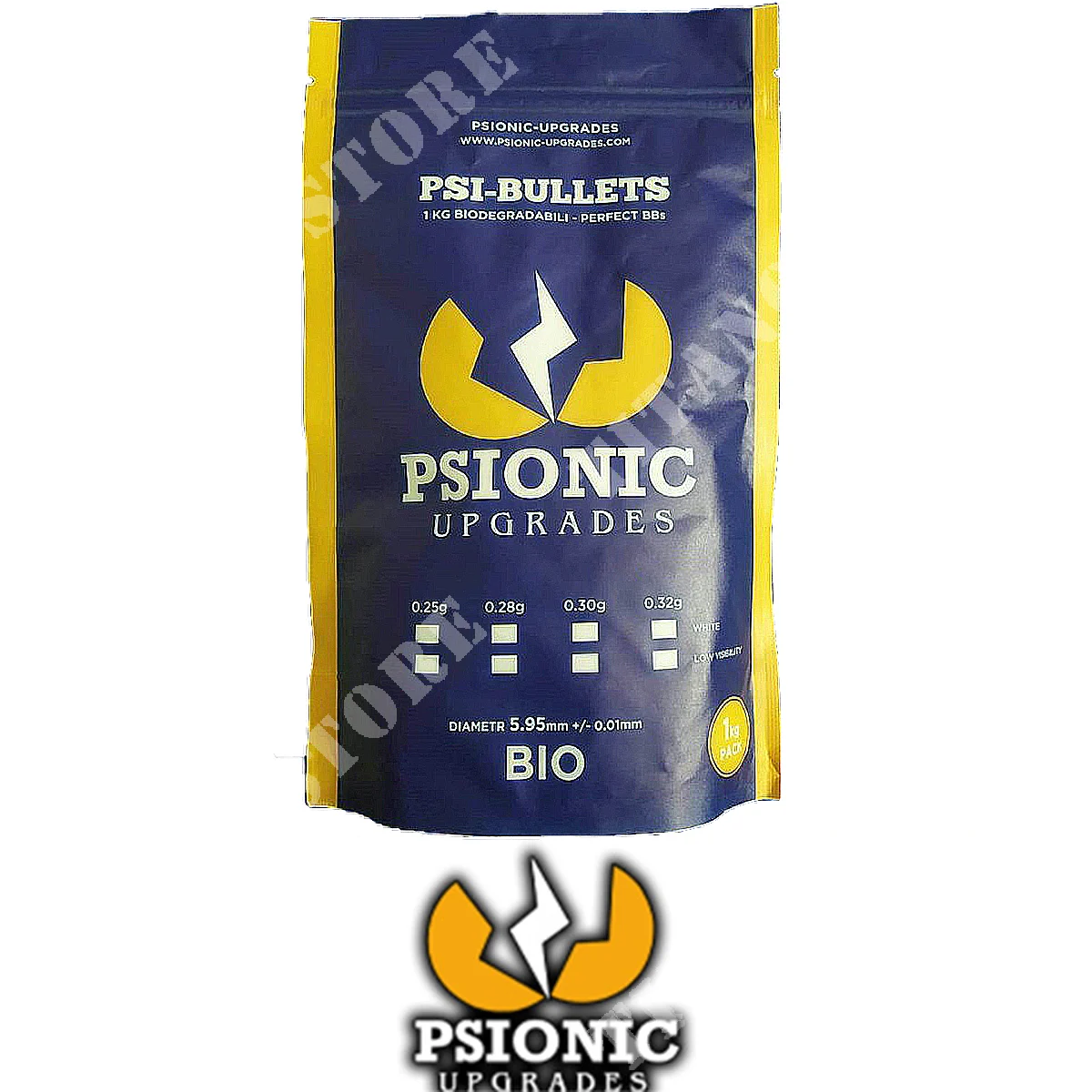 BIO SHOTS 0,28g BLANCO 1KG PSIONIC (PSN-BIO 0,28WHT)