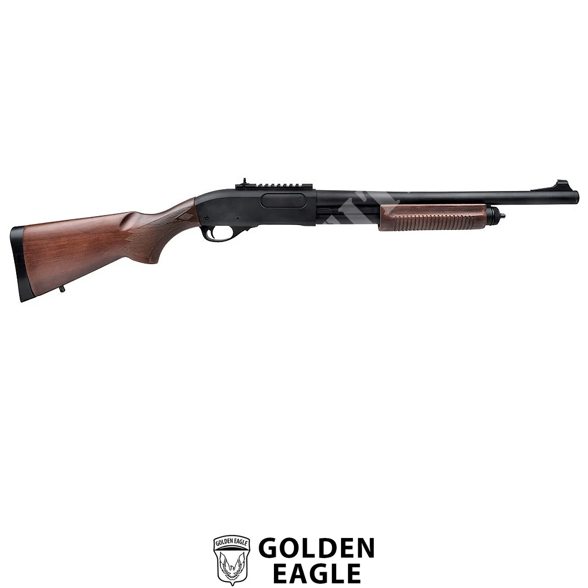 ESCOPETA M870 GAS LARGA MADERA REAL GOLDEN EAGLE (GE-M870LW)