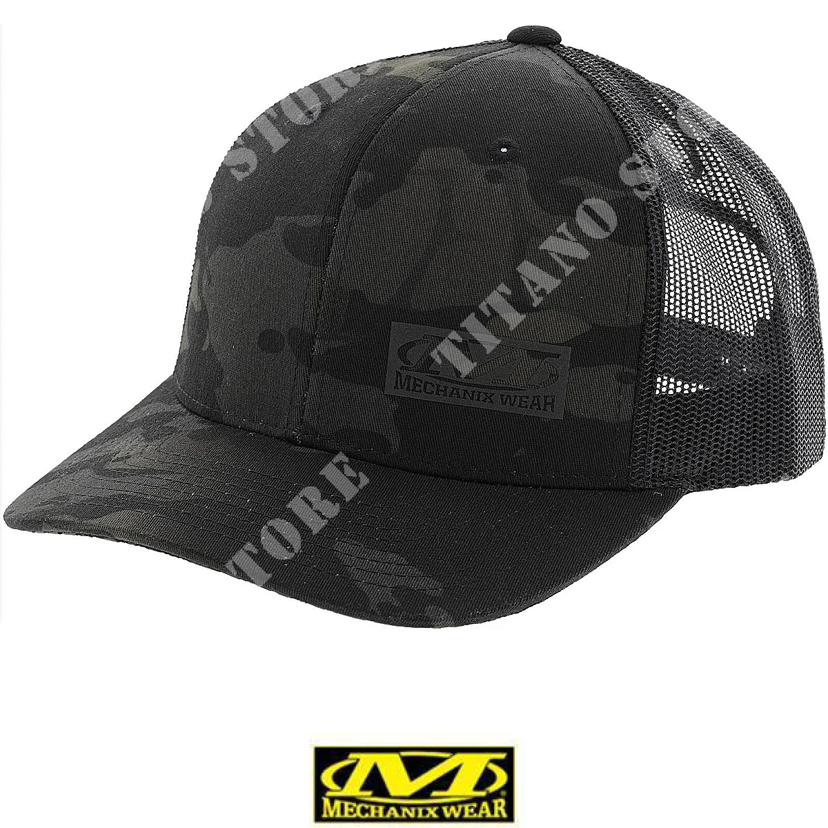 SOMBRERO MECHANIX BASEBAL NEGRO MULTICOLOR (124-MW-UWW)