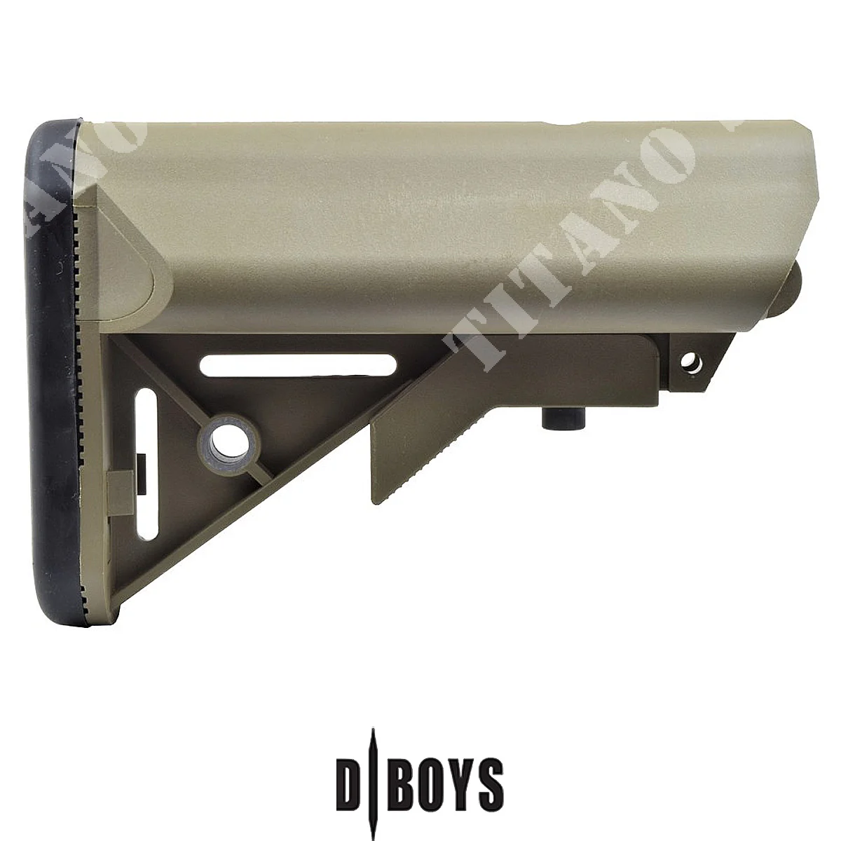 CULATA DE GRÚA RETRACTABLE PARA M4 DARK EARTH DBOYS (DB113)