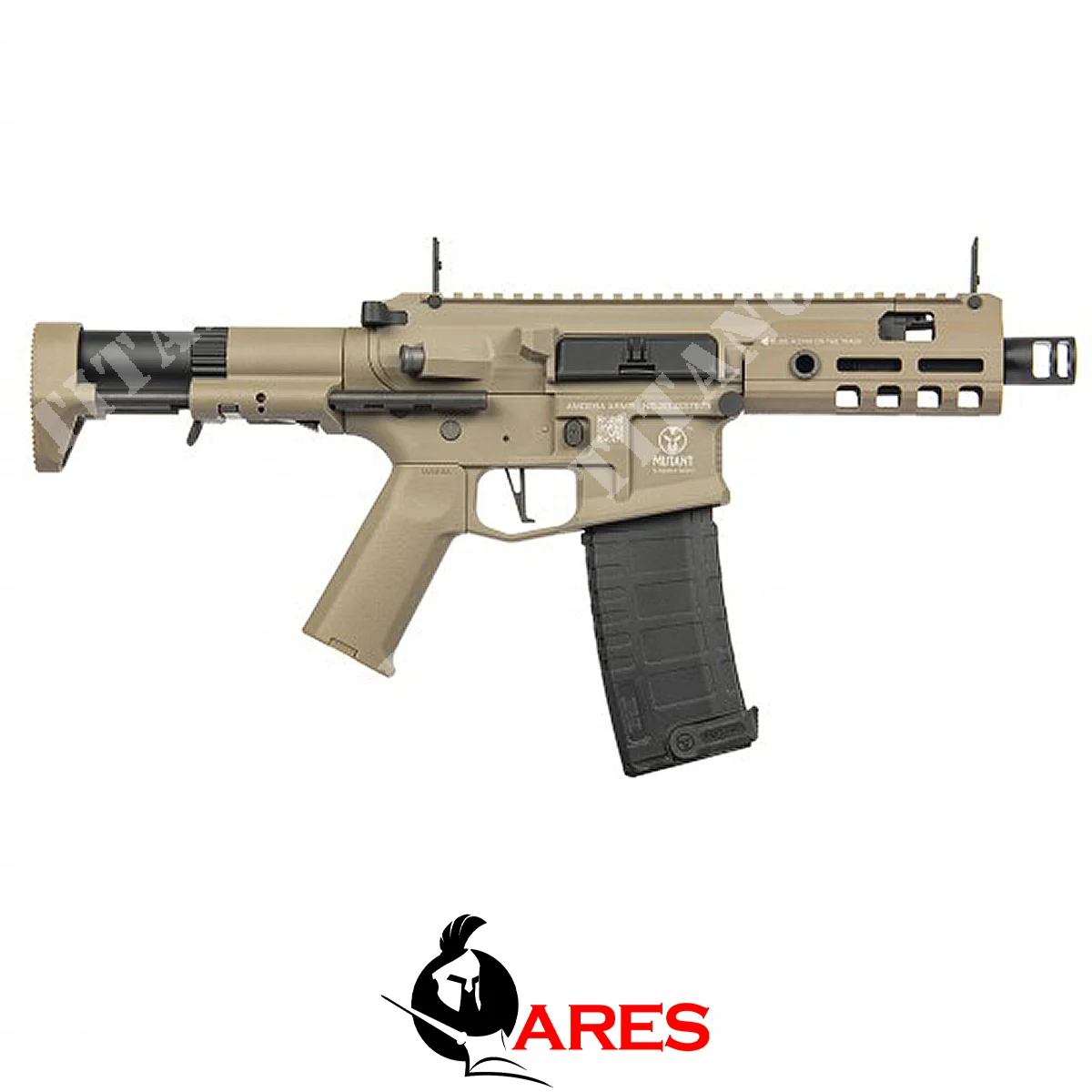 FUSIL ELECTRICO MUTANT AM-M-001 DARK EARTH ARES (AR-MUT5T)