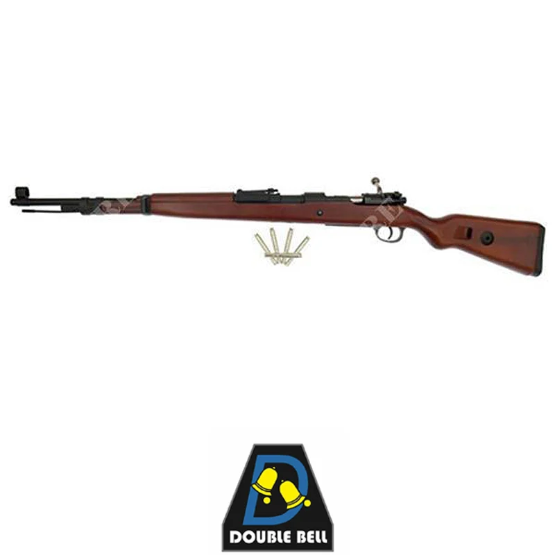 RIFLE DOBLE CAMPANA KAR98 Imitación MADERA POLIMERO (DBY-03-000283)