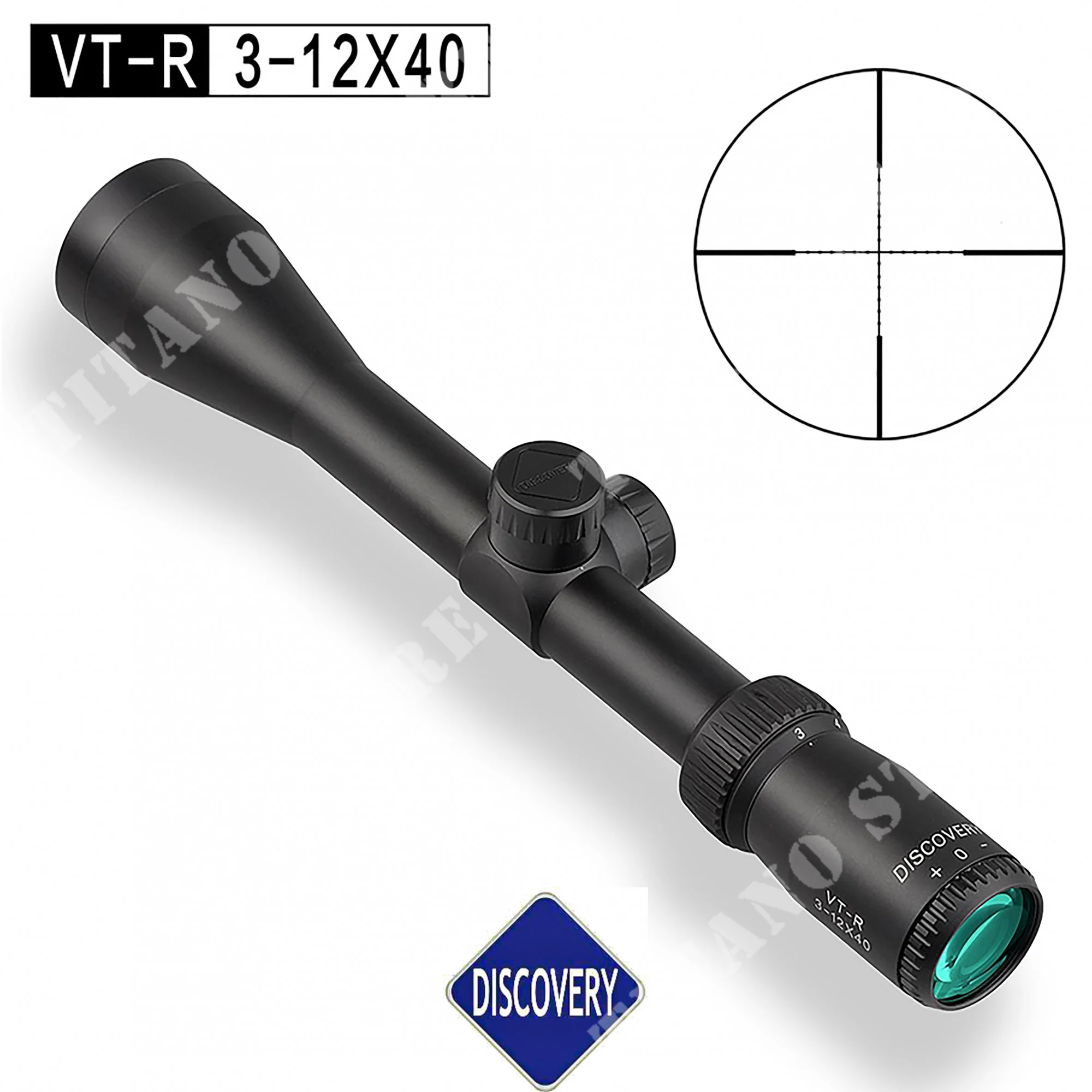 ALCANCE DE DESCUBRIMIENTO VT-R 3-12X40 (DSC-VTR3-12X40)