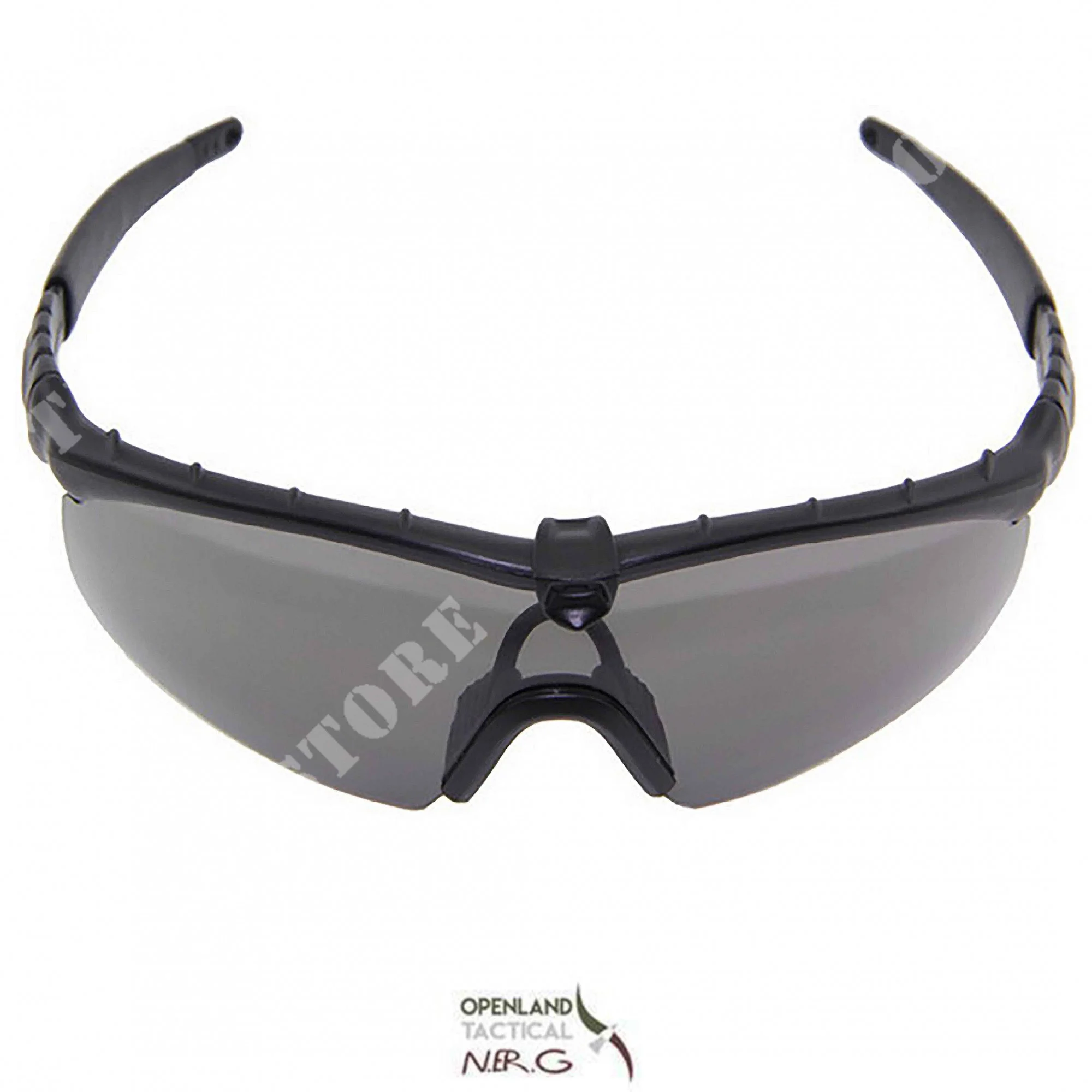 GAFAS BALÍSTICAS MARCO NEGRO 3 LENTES OPENLAND (OPT-UM004 01)