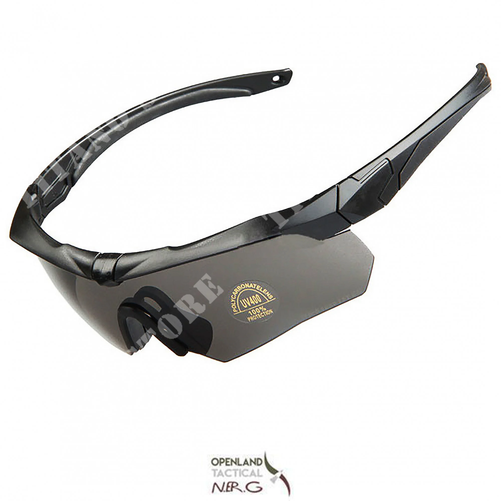 GAFAS BALISTICAS MARCO NEGRO 3 LENTES V.2 OPENLAND (OPT-UM003 01)