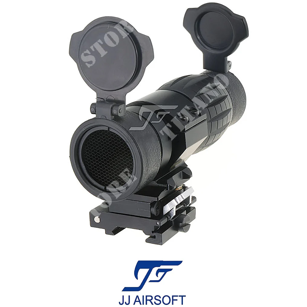 LUPA 4X CON ACOPLADOR RÁPIDO PLEGABLE JJ ARISOFT (JA-5354-BK)