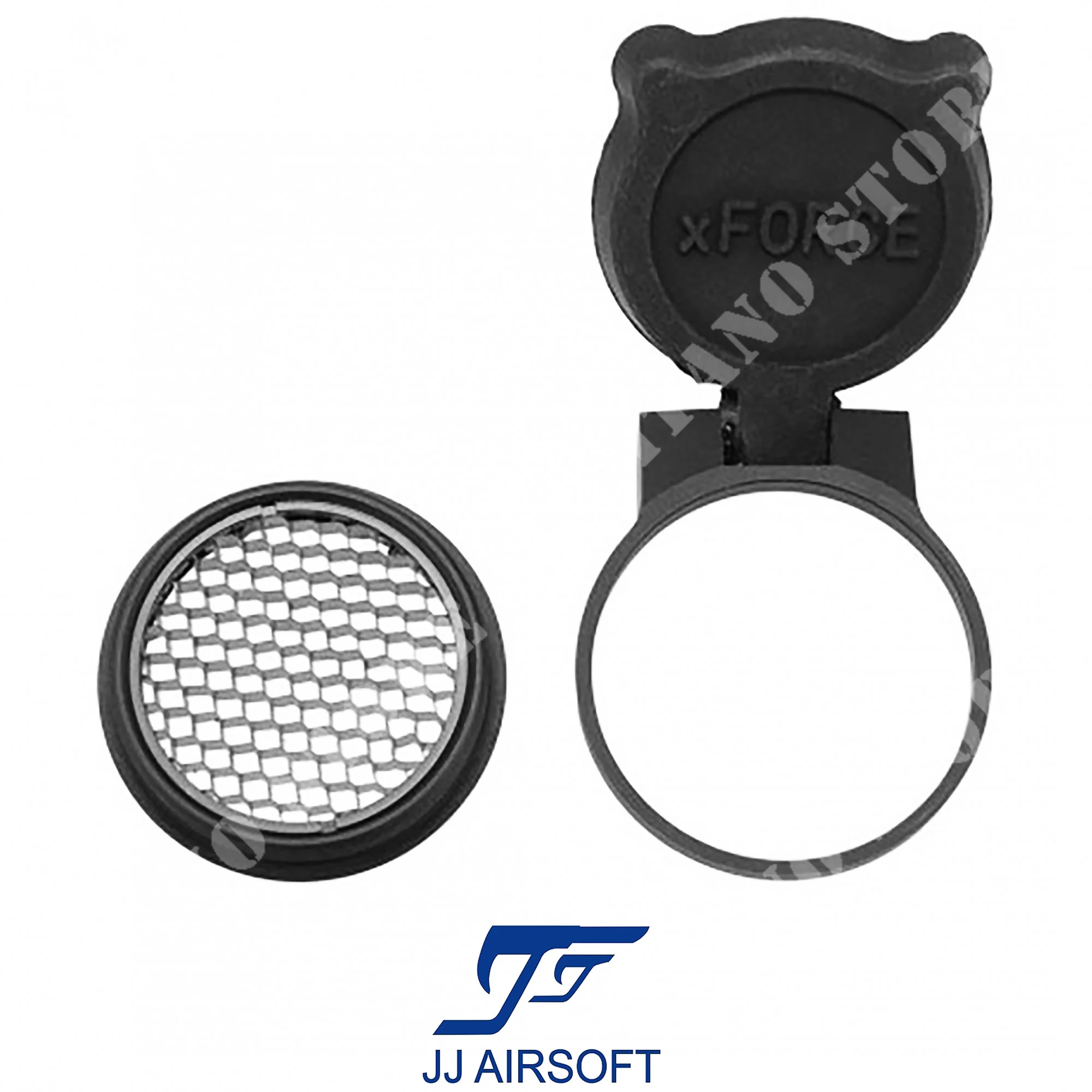 FUNDA ABATIBLE CON FLASH KILLER PARA XTSP BLACK JJ AIRSOFT (JA-XA002BLK)