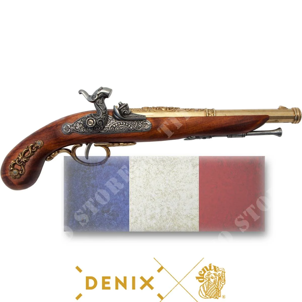 PISTOLA DE PERCUSIÓN FRANCIA 1832 DENIX (01014L)